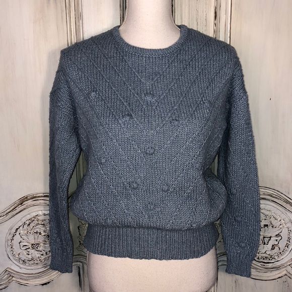Elodie Girl Crew Neck Drop Shoulder Long Sleeve Popover Sweater Size Large - Picture 1 of 12